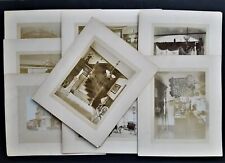 LOT 1896 antique 8 PHOTOGRAPHS plainfield nj OSCAR TEALE HOME architect magician picture