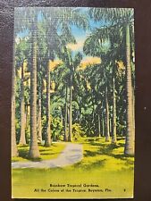 Vintage Postcard - Rainbow Tropical Gardens, Boynton, Florida picture