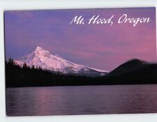Postcard Sunset on Mt. Hood Oregon USA picture