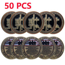 50PCS USA Veterans Creed Collectible Thank You for Your Service Challenge Coin picture
