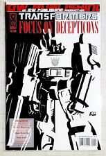 Transformers FOCUS ON DECEPTICONS (IDW, 2008) Megatron Scarface Homage Cover picture