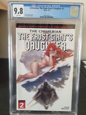 CIMMERIAN THE FROST-GIANT'S DAUGHTER #2 CGC 9.8 GRADED 2020 AMAZING COVER ART picture
