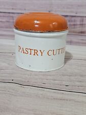 TALA Vintage 4pc Pastry Cutters C 1950 Made In England Orange picture