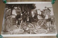 Intimate Portait of Tour de France DRINKERS 1920s Classic Cycling 22x30 Poster picture