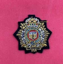 King’s Crown Royal Logistics Corps Cap Badge RLC Hand Embroidered Beret Badge picture