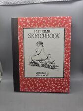 R. Crumb Sketchbook Volume One (1995) HC Signed Limited Edition 349/400 picture
