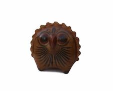 Vintage Mexican Owl Sun Face Pottery Signed JJP Mexico picture