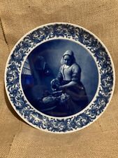 Berlin Design ltd edition blue china plate Maid With Jug, Johannes Vermeer picture