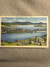 Lake Memphremagog, Newport Vermont Vintage Linen Postcard Unposted #390 picture