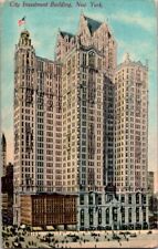 Vintage Postcard City Investment BuildingNew York City NY New York 1911    K-643 picture