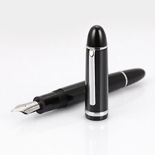 2023 New Jinhao X159 Acrylic Black Fountain Pen Metal Clip EF Nib 0.38mm picture