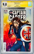 CGC Signature Series Graded 9.0 Captain Carter #4 Variant Signed Hayley Atwell picture