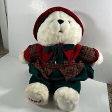 Christmas Teddy Bear 1993  Kmart Plush Girl 22'' picture