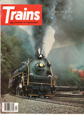 Magazine: TRAINS - The Magazine of Railroading April 1977 picture