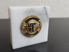 Vintage Toastmaster International Gold Tone And Marble Award Paperweight picture