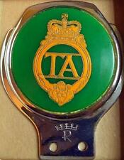 Genuine  Vintage Car Mascot Badge : Territorial Army T.A. TA by Renamel x picture