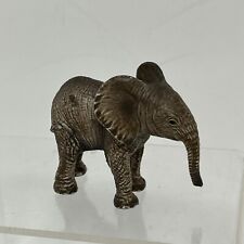 Schleich African Elephant Baby Calf Toy Animal Figure Figurine 2015 - D-73527 picture