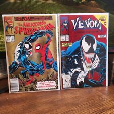Venom #1 Lethal Protector and the Amazing Spider-Man #375 picture