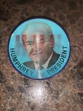 Humphrey For President HHH Vintage Political Button Vari-Vue picture
