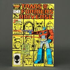 TRANSFORMERS UNIVERSE #2 Marvel Comics 1987 (CA) Trimpe (W) Budiansky 230926S picture