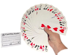 JUMBO CARD FAN Appearing Playing Cards Production Climax Magic Trick Gimmick New picture