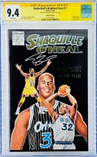 Shaquille O'Neal Signed CGC SS Basketball's Brightest Stars #1 Graded 9.4 picture