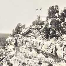 Old Original Photo BW Vintage Grand Canyon Americana Photograph 30s 40s picture