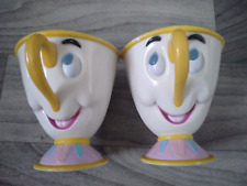 Vintage Disney Beauty and The Beast Tea Cup Set of Two picture