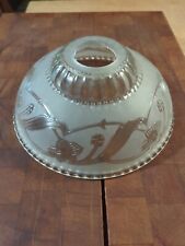 1930s Frosted Glass Lampshade  picture