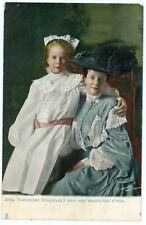 Postcard - Mrs. Theodore Roosevelt & Her Daughter Ethel, by Tuck - C. 1905 picture
