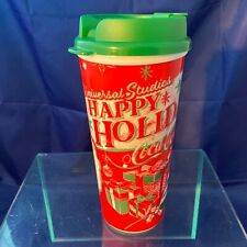 Universal Studios 2022 Happy Holidays Christmas Freestyle Cup Refillable Coca picture