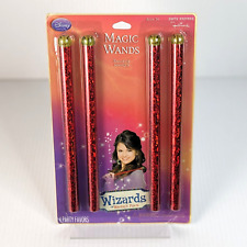 Vintage Disney Wizards of Waverly Place Magic Wands PACK Of 4 RARE NOS picture