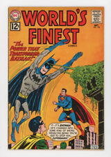 World's Finest Comics 128 early 12-cent copy, VG+ 4.5 weird stretch Batman picture