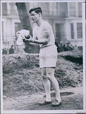 1937 Rudolph Von Ribbentrop Shot Put Event Westminster School Sports Photo 6X8 picture