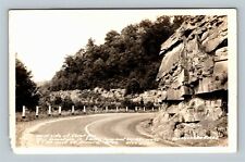 Scenic View West Side Cheat Mountain Aurora West Virginia RPPC Vintage Postcard picture