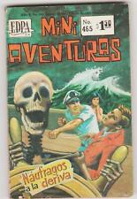 MINI AVENTURAS #465 MEXICAN MINI COMIC SKULL SKELETON AT THE HELM OF A SHIP picture