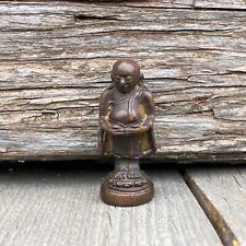 Buddhist monk bronze figurine  picture