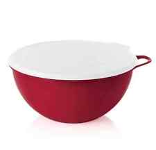 Tupperware Thatsa Bowl Jr 12 Cup Mixing Container Chili Red New picture
