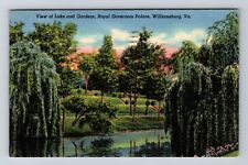 Williamsburg VA-Virginia, Royal Governors Palace, c1949 Vintage Postcard picture