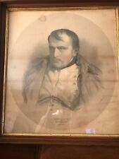 Napolean Bonaparte Large Litho By Britton And  Rey Signed H Steinegger picture