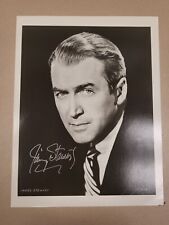 Jimmy Stewart American Actor Autographed 8