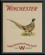 Winchester Pheasant Hunting Advertisement Reprint On 90 Year Old Paper 111 picture