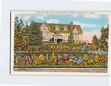 Postcard One of the Many Beautiful Homes Piedmont California USA picture