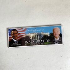 2009 Barack Obama Joe Biden Inauguration Magnet picture