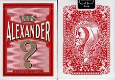 Ask Alexander Deck Playing Cards USPCC Poker Sized Limited Edition New & Sealed picture