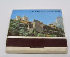 Le Palais (Palace) Princier Monaco French Riviera FULL Matchbook picture