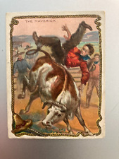 T53 Hassan Cigarettes, Cowboy Series, 1910, The Maverick B16 picture