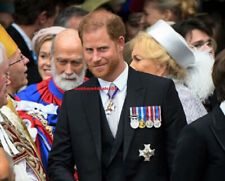 KING CHARLES III Coronation Photo 4x6 Prince Harry London England Memorabilia picture