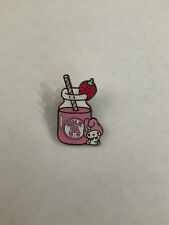 LOUNGEFLY MY MELODY STRAWBERRY MILK ENAMEL PIN picture