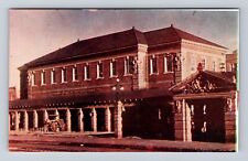 Livingston MT-Montana, Northern Pacific Depot, Antique, Vintage Postcard picture